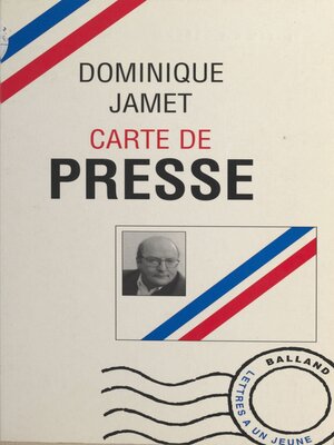cover image of Carte de presse